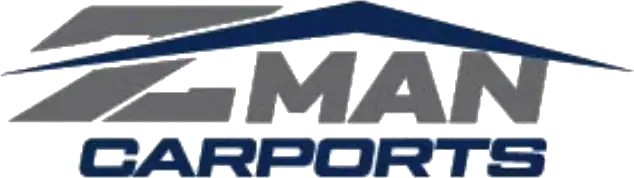 Zman Carports and custom metal buildings logo