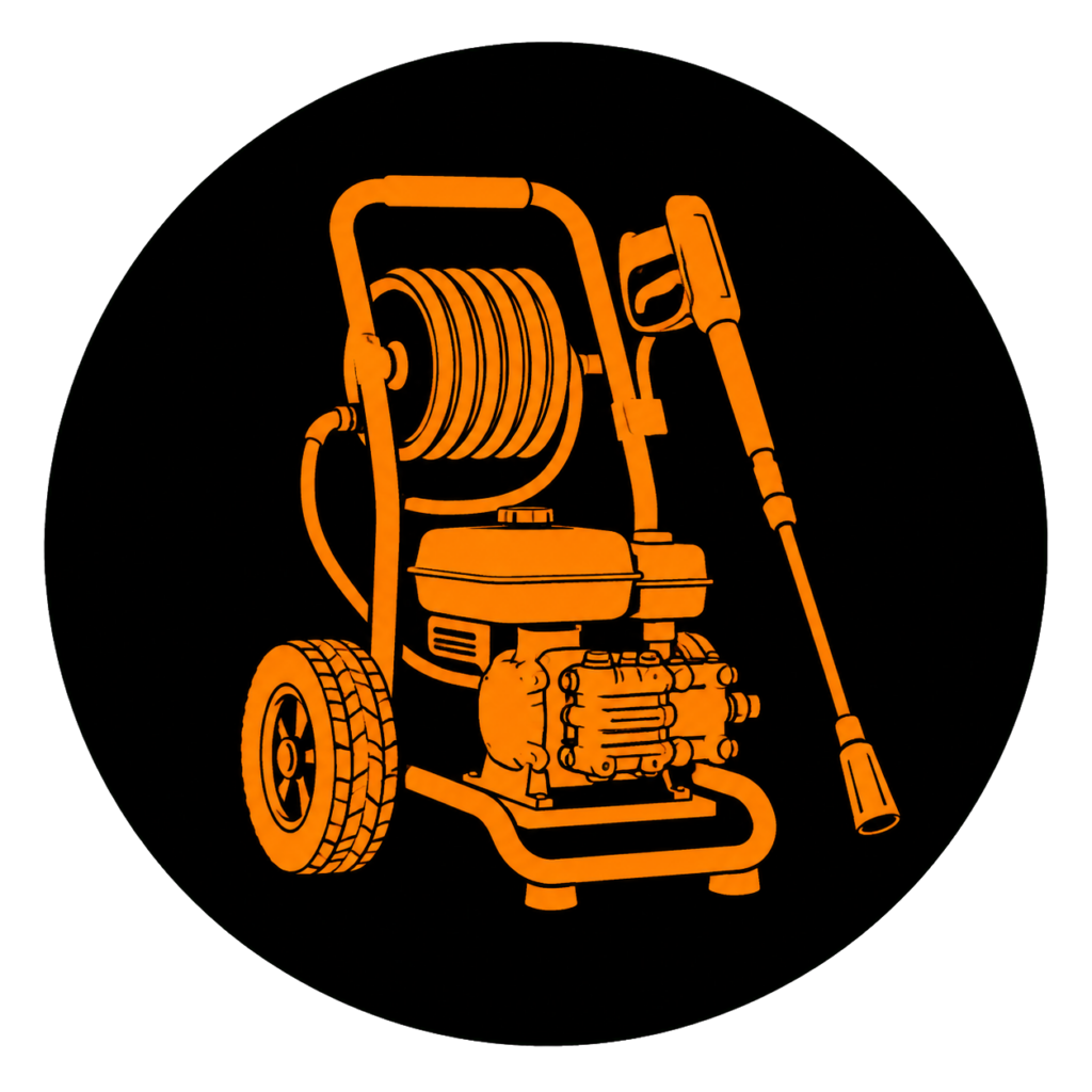 Pressure Washer: STIHL pressure washer icon for outdoor cleaning equipment for sale at RentX near Tyler and Lindale, Texas